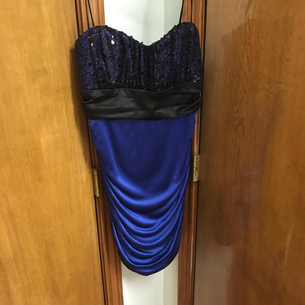 Blue Kiki Dress with Sparkles